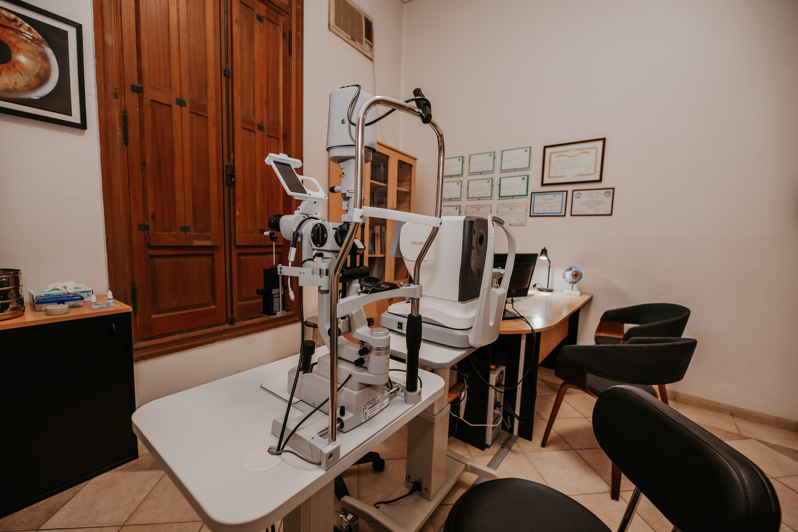 Lámpara de Hendidura y Lente Volk - Biomicroscopía avanzada
