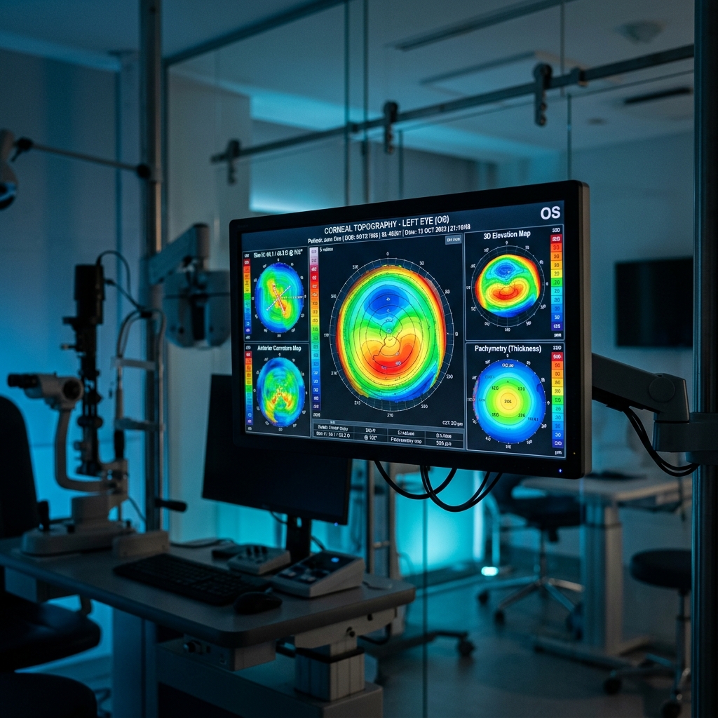 Topografía Corneal - Mapeo 3D digital de la córnea